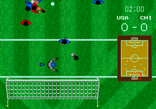 World Cup Soccer screenshot 5 for Sega Mega Drive